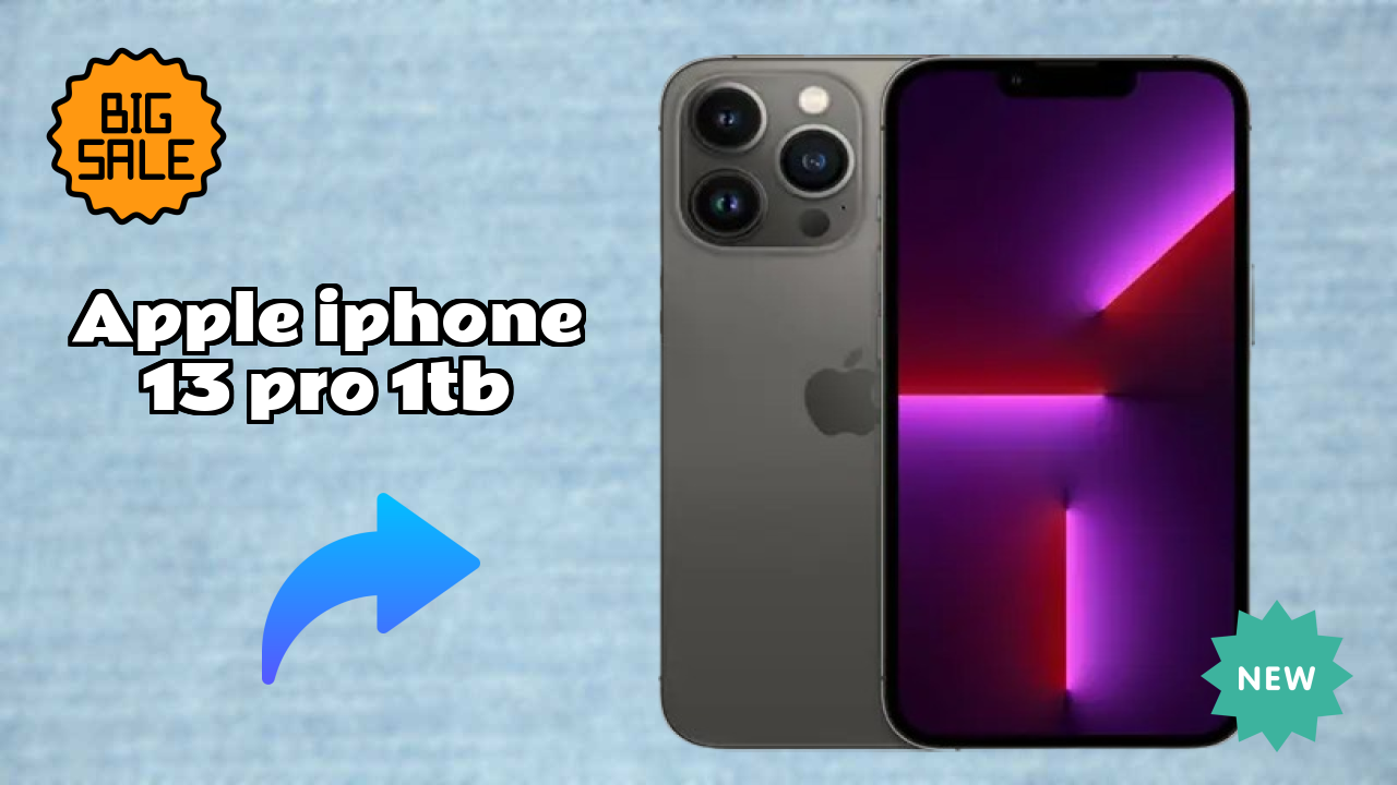 Apple IPhone 13 Pro 1TB at ₹169,900 - Complete Specifications List