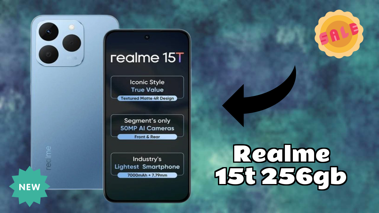 Realme 15T 256GB Price Drop: Available at Just ₹22,499